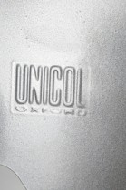 Unicol frittstående stativ på hjul til flatskjerm i grålakkert metall, pent brukt