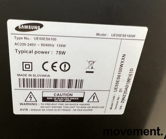 Solgt!Samsung 55toms LED-TV UE55ES6100, - 2 / 2