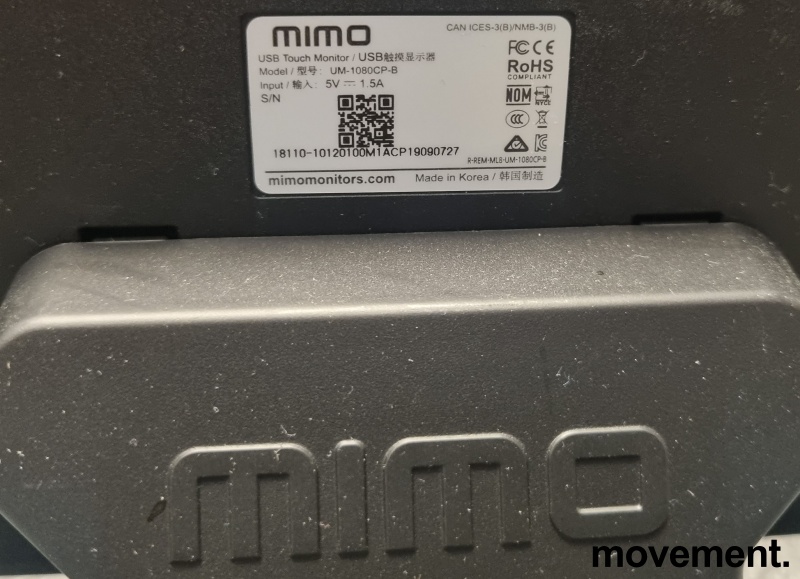 Solgt!Mimo USB Touch Monitor 10.1toms, - 5 / 5