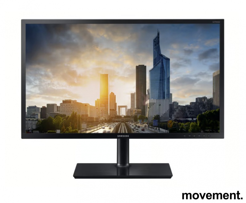 Solgt!Flatskjerm: Samsung S27H650FDU,