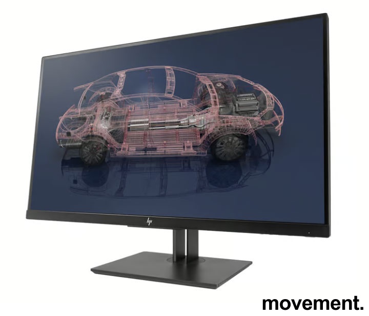 Solgt!Flatskjerm: HP Z27n G2, QHD - 1 / 2