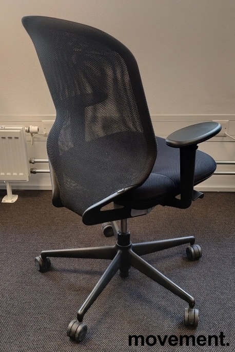 Solgt!Kontorstol fra Vitra i sort, - 2 / 2