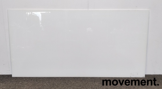 Solgt!Whiteboard i hvitt glass fra - 1 / 2