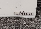 Whiteboard i hvitt glass fra Lintex, 200x100cm, vegghengt, magnetisk, pent brukt