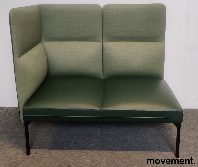 Solgt!2-seter sofa / lounge med høy rygg - 2 / 3