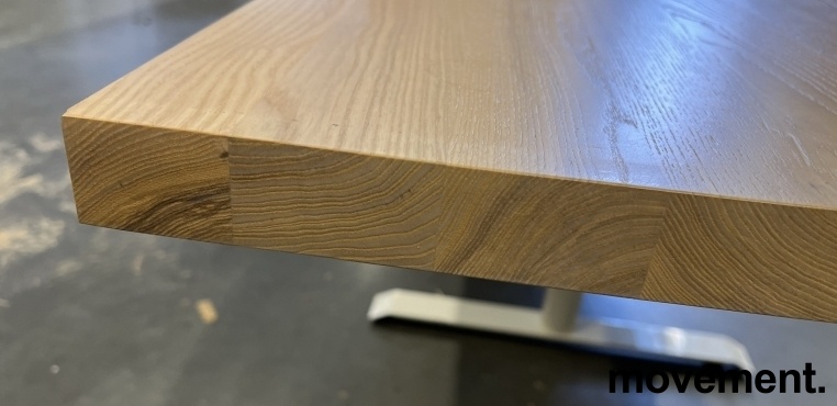 Solgt!Benkeplate i heltre ask, 330x78cm, - 2 / 4