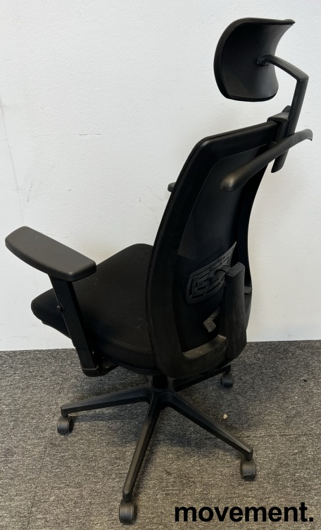 Solgt!Kontorstol H2210 med høy rygg, - 2 / 2