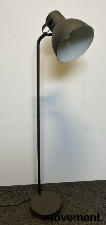 Solgt!IKEA Hektar stålampe / gulvlampe i