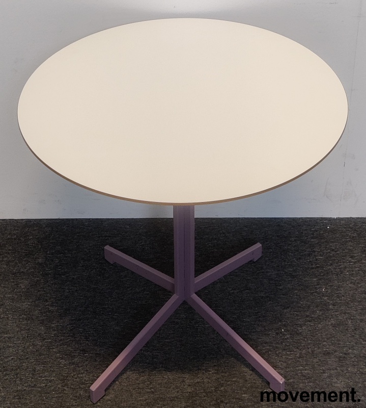Solgt!Loungebord i hvitt med lilla - 2 / 2