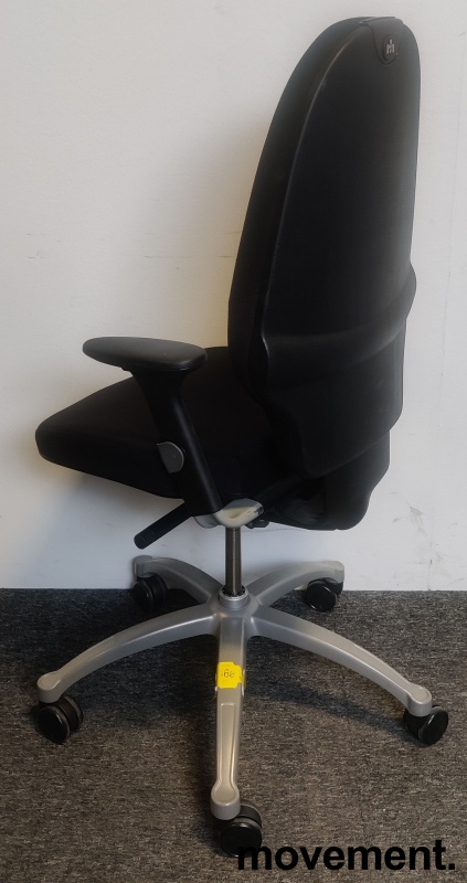 Solgt!Kontorstol i sort fra RH-stolen, RH - 2 / 3