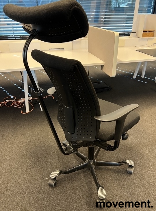 Solgt!Håg H05 5500 kontorstol i sort med - 2 / 2