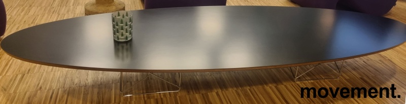 Solgt!Loungebord / sofabord i sort / krom