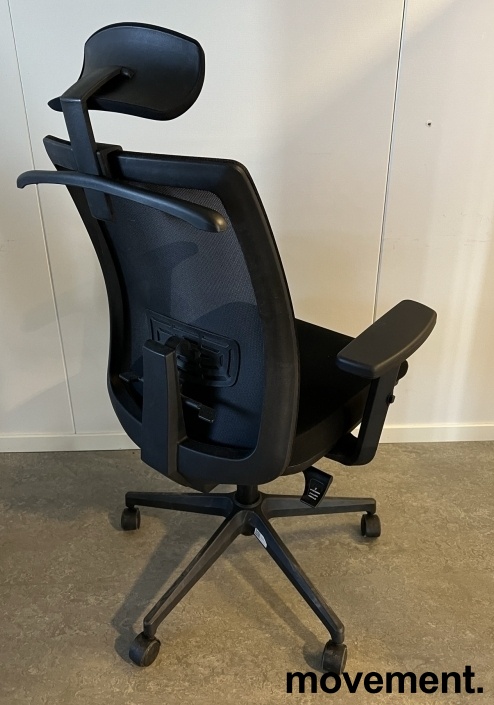 Solgt!Kontorstol H2210 med høy rygg, - 2 / 2