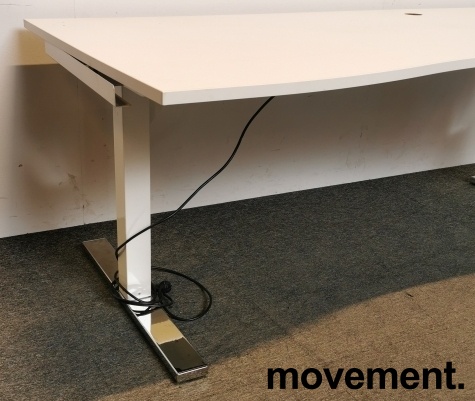Solgt!Stort skrivebord med elektrisk - 2 / 2