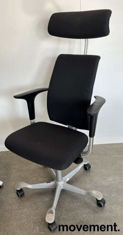 Solgt!Håg H05 5500 kontorstol i mørk grå - 1 / 2