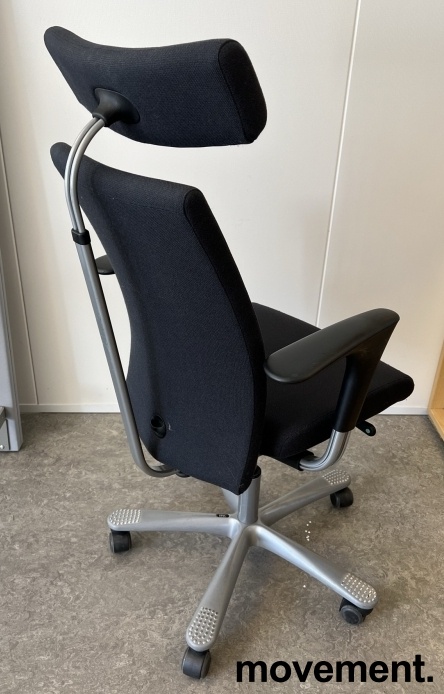 Solgt!Håg H04 4600 kontorstol i mørk grå, - 2 / 2