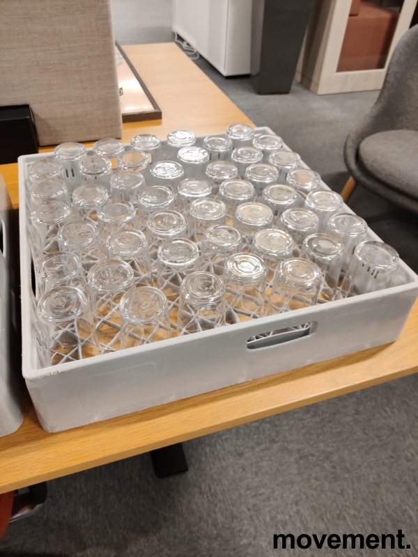 Solgt!Oppvaskbakke med vannglass, plast, - 1 / 4