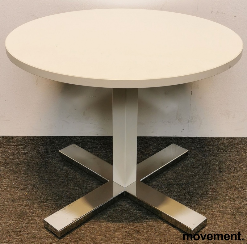 Solgt!Loungebord / sofabord i hvitt fra