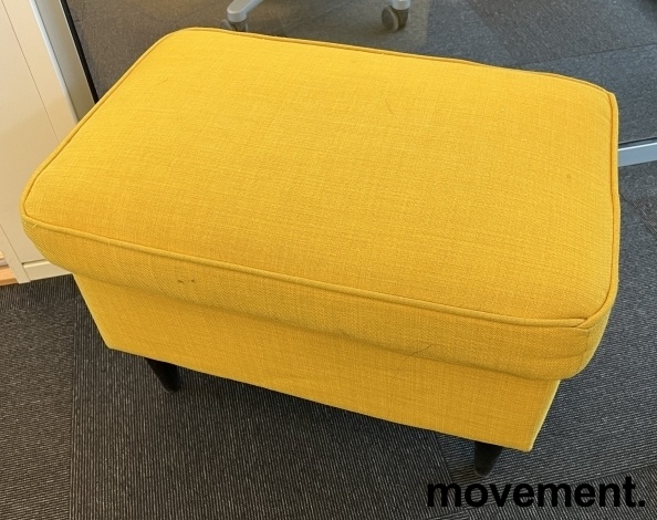 Solgt!IKEA Strandmon puff til ørelappstol - 1 / 2