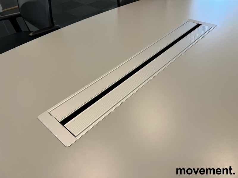 Solgt!Møtebord i lys grå / krom fra - 3 / 3