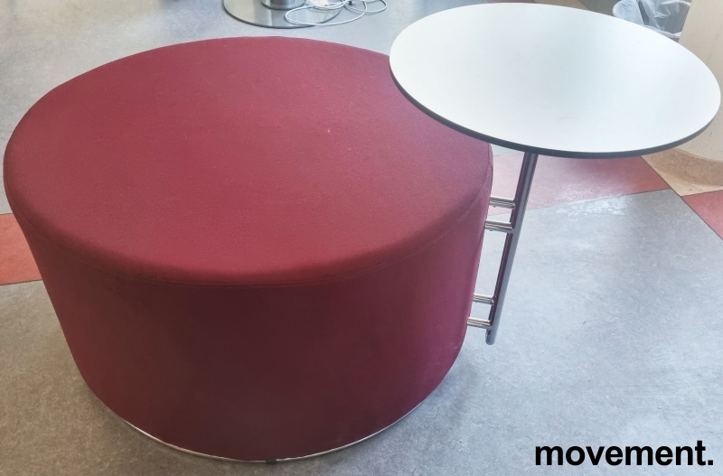 Puff / sittemøbel / lounge i lilla - 3 / 5