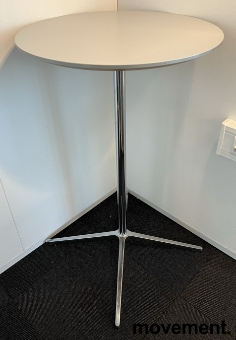 Barbord / ståbord i lys grå / - 1 / 2