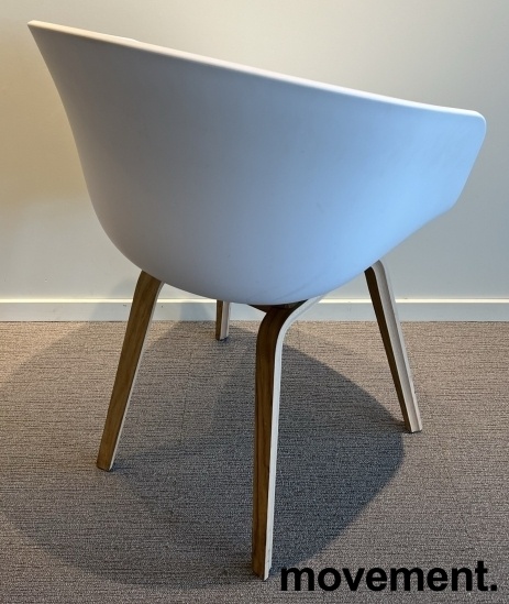 Solgt!HAY About a chair AAC 22 i hvit / - 3 / 3