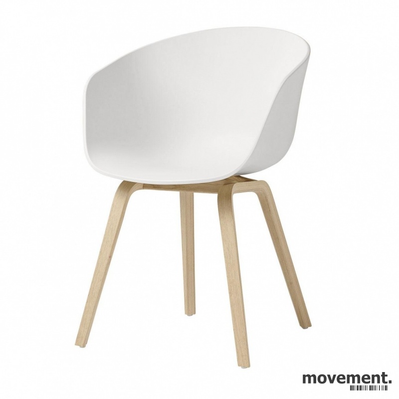 Solgt!HAY About a chair AAC 22 i hvit / - 1 / 3