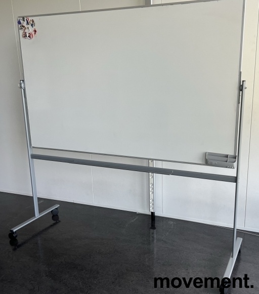 Solgt!Whiteboard Lintex på hjul / stativ, - 2 / 2