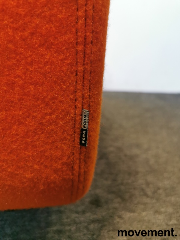 Solgt!Loungesofa i orange fra ForaForm, - 3 / 4