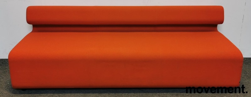 Solgt!Loungesofa i rød fra ForaForm, - 1 / 4