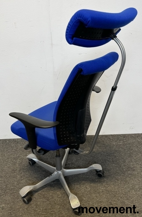 Solgt!Håg H05 5500 kontorstol i blått - 2 / 2