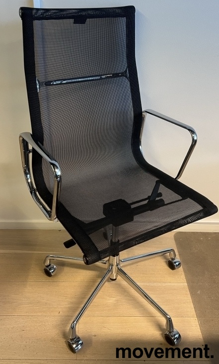 Solgt!Kontorstol: Eames EA119 med høy - 1 / 4