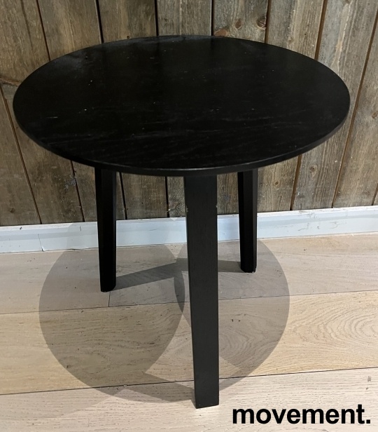 Solgt!Lite loungebord / sofabord i sort