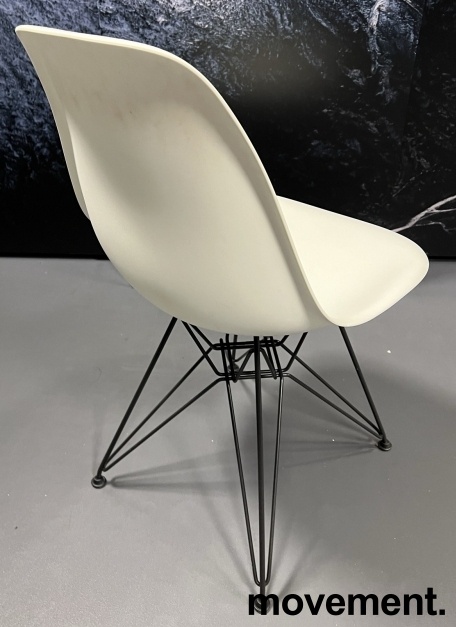Solgt!Vitra DSR besøksstol i hvitt / - 2 / 2