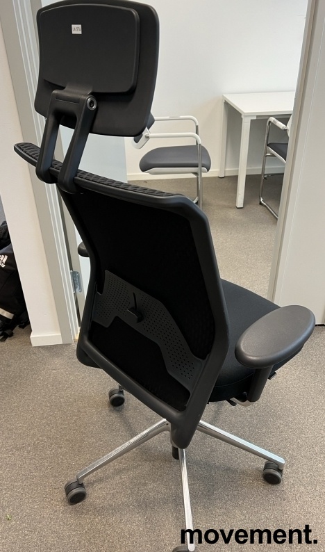 Solgt!Vitra ID Mesh kontorstol i sort - 2 / 2