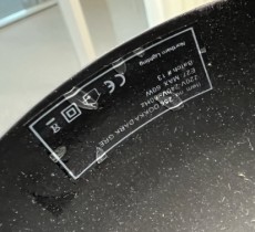 Taklampe / pendel fra Northern, modell Dokka dark grey, pent brukt
