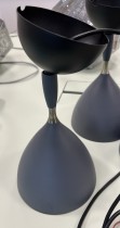 Taklampe / pendel fra Northern, modell Dokka dark grey, pent brukt