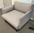 Loungestol sofa i grått stoff fra - 2 / 2