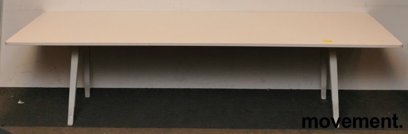 Solgt!Møtebord i hvitt fra Vitra, Joyn, - 1 / 2
