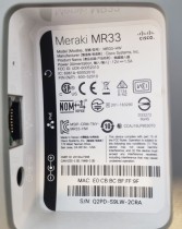 Cisco Meraki MR33 / MR33-HW accesspunkt POE, pent brukt