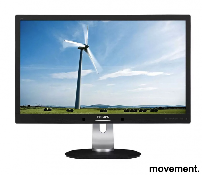 Solgt!Flatskjerm til PC: Philips 272S4L,