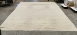 Teppe fra Kvadrat, model Element i grønn/grå/hvit, 500x350, brukt