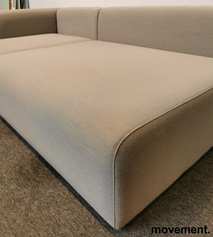 Solgt!HAY Design-sofa, to moduler i grå, - 4 / 4