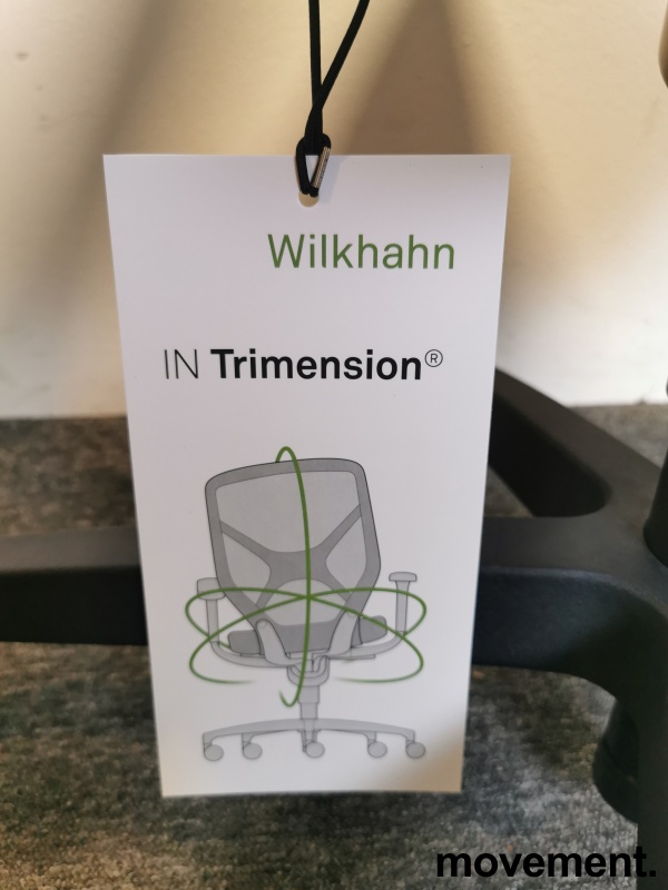 Solgt!Kontorstol i sort: Wilkhahn IN - 4 / 4