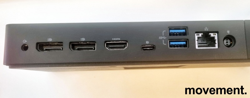 Solgt!Dell WD19DC / K20A USB-C - 3 / 6
