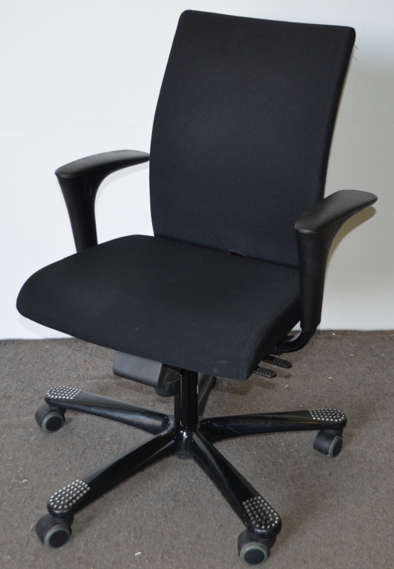 HÅG H04 Credo i sort stoff,