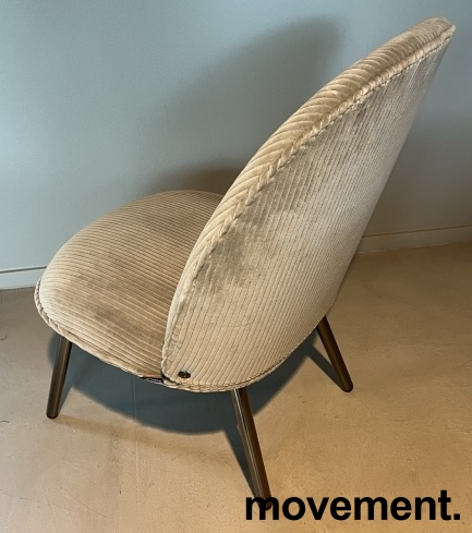 Solgt!Loungestol / lenestol i sandfarget - 2 / 2