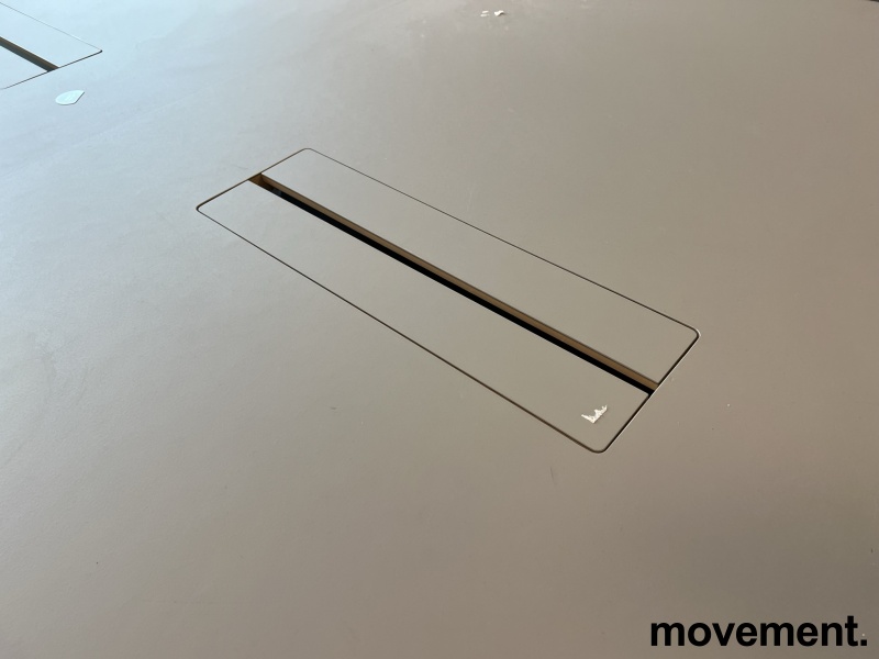 Solgt!Møtebord / konferansebord i varmgrå - 3 / 3