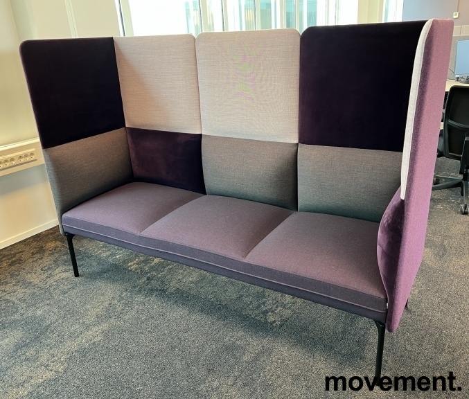 Solgt!3-seter sofa / alkovesofa i - 2 / 3